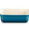 Le Creuset Ovenschaal Heritage - Deap Teal - 19 X 14 Cm / 1.1 Liter 1 Le Creuset Ovenschaal Heritage - Deap Teal - 19 X 14 Cm / 1.1 Liter -Thuiskeuken 71102196420001
