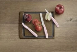 Victorinox Messenset Swiss Classic - Lichtroze - 3-delig -Thuiskeuken 7613329142004 2