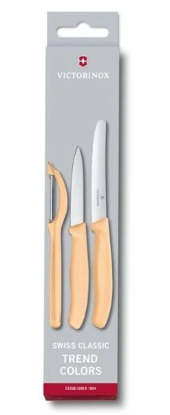 Victorinox Messenset Swiss Classic - Oranje - 3-delig 7 Victorinox Messenset Swiss Classic - Oranje - 3-delig -Thuiskeuken 7613329142028 1