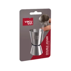 Vacu Vin Barmaatje Double Jigger - RVS - 15-30 Ml 9 Vacu Vin Barmaatje Double Jigger - RVS - 15-30 Ml -Thuiskeuken 78323606 Double Jigger Stainless Steel Pack