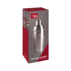 Vacu Vin Cocktailshaker - Zilver - 550 Ml 9 Vacu Vin Cocktailshaker - Zilver - 550 Ml -Thuiskeuken 78423606 Cocktail Shaker Stainless Steel Pack