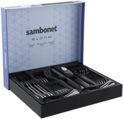 Sambonet Bestekset Bloom - RVS - Monoblock - 24 Delig / 6 Personen 14 Sambonet Bestekset Bloom - RVS - Monoblock - 24 Delig / 6 Personen -Thuiskeuken 8014808487606 6