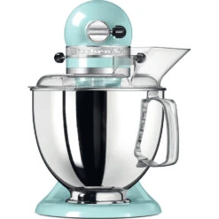 KitchenAid Keukenmachine Artisan - Kantelbare Kop - Ijsblauw - 4.8 Liter - 5KSM175PSEIC -Thuiskeuken 8597015011505B15D 1