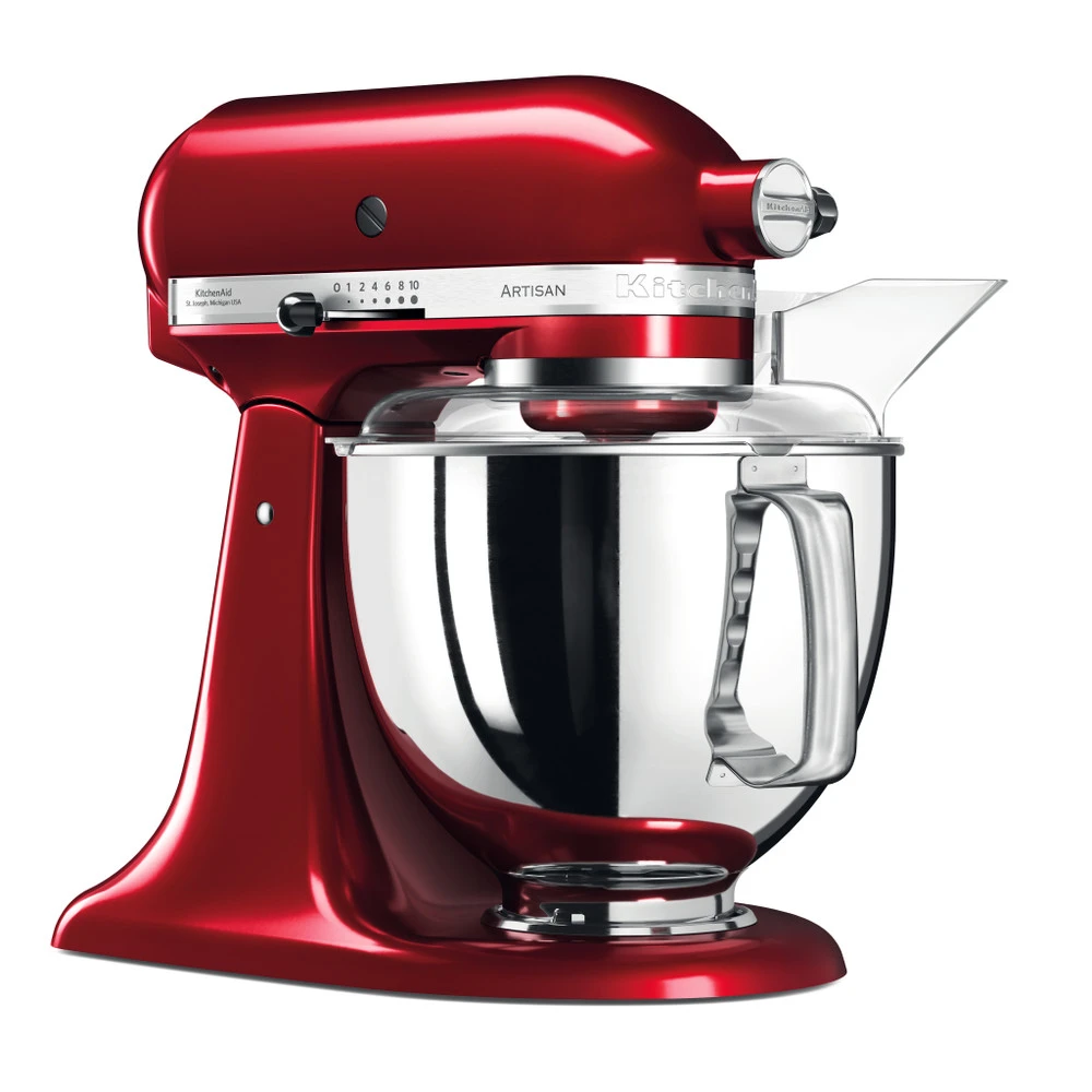 KitchenAid Keukenmachine Artisan - Kantelbare Kop - Appelrood - 4.8 Liter - 5KSM175PSEAC 6 KitchenAid Keukenmachine Artisan - Kantelbare Kop - Appelrood - 4.8 Liter - 5KSM175PSEAC - Afbeelding 4