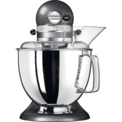 KitchenAid Keukenmachine Artisan - Kantelbare Kop - Tingrijs - 4.8 Liter - 5KSM175PSEMS -Thuiskeuken 8597015014005B15D 2
