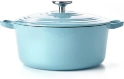 BK Braadpan Bourgogne - Aqua Blue - ø 28 Cm / 6.7 Liter 10 BK Braadpan Bourgogne - Aqua Blue - ø 28 Cm / 6.7 Liter -Thuiskeuken 8718311317527 1