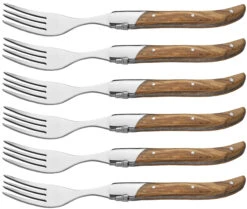 Jay Hill Steakvorken Laguiole - Olijfhout - 6 Stuks 16 Jay Hill Steakvorken Laguiole - Olijfhout - 6 Stuks -Thuiskeuken 8720364450892 2