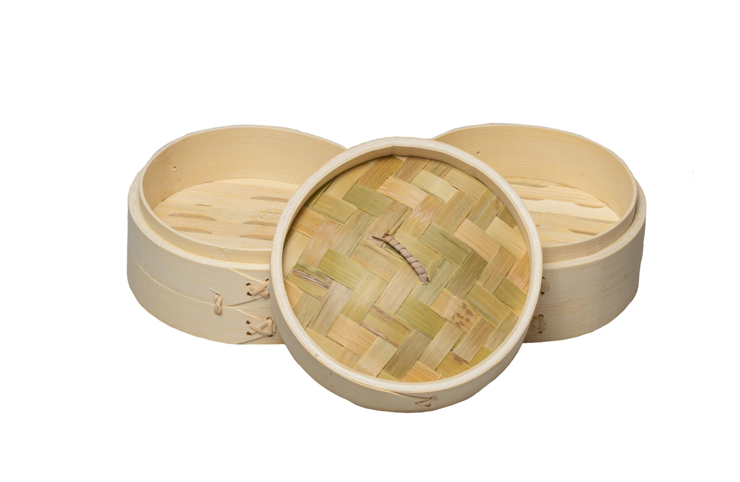 Sareva Stoommandje - Bamboe - 2-laags - ø 15 Cm 10 Sareva Stoommandje - Bamboe - 2-laags - ø 15 Cm - Afbeelding 8