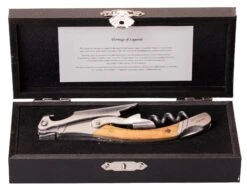 Jay Hill Kurkentrekker / Kelnersmes Laguiole - Olijfhout 10 Jay Hill Kurkentrekker / Kelnersmes Laguiole - Olijfhout -Thuiskeuken 8720364453381 4