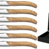 Jay Hill Steakmessen Laguiole - Raw Black - Olijfhout - 6 Stuks 1 Jay Hill Steakmessen Laguiole - Raw Black - Olijfhout - 6 Stuks -Thuiskeuken 8720364453459
