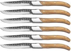 Jay Hill Steakmessen Laguiole - Raw Black - Olijfhout - 6 Stuks 13 Jay Hill Steakmessen Laguiole - Raw Black - Olijfhout - 6 Stuks -Thuiskeuken 8720364453459 4
