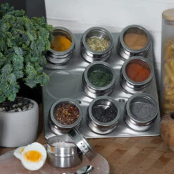 Blackwell Kruidenpotjes Magnetisch - Inclusief 9 Potjes - RVS 11 Blackwell Kruidenpotjes Magnetisch - Inclusief 9 Potjes - RVS -Thuiskeuken 8720364455576 6