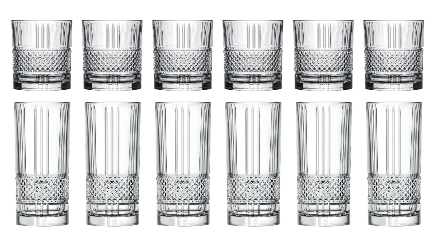 Cookinglife Glazenset (cocktailglazen & Longdrinkglazen) Monea - 12 Delige Set 3 Cookinglife Glazenset (cocktailglazen & Longdrinkglazen) Monea - 12 Delige Set