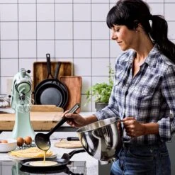 KitchenAid Pannenkoekenpan Classic Forged - ø 24 Cm - Keramische Anti-aanbaklaag 6 KitchenAid Pannenkoekenpan Classic Forged - ø 24 Cm - Keramische Anti-aanbaklaag -Thuiskeuken 91SPELUmjdL. AC SL1500