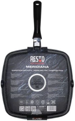 Resto Kitchenware Grillpan Meridiana - 28 X 28 Cm - Standaard Anti-aanbaklaag 15 Resto Kitchenware Grillpan Meridiana - 28 X 28 Cm - Standaard Anti-aanbaklaag -Thuiskeuken 93406.4260403579664.ver04