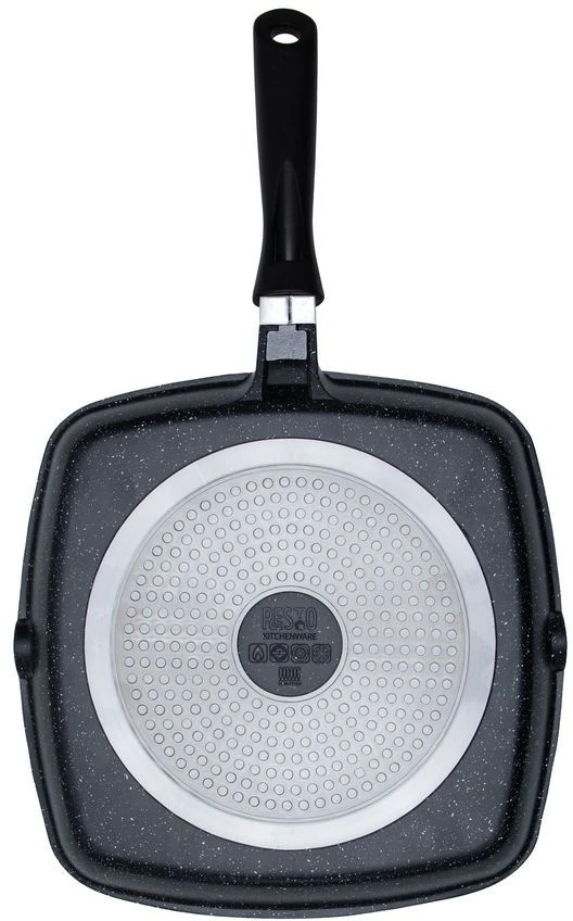 Resto Kitchenware Grillpan Meridiana - 28 X 28 Cm - Standaard Anti-aanbaklaag 6 Resto Kitchenware Grillpan Meridiana - 28 X 28 Cm - Standaard Anti-aanbaklaag - Afbeelding 4