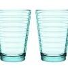 Iittala Glas Aino Aalto - Watergroen - 330 Ml - 2 Stuks 2 Iittala Glas Aino Aalto - Watergroen - 330 Ml - 2 Stuks -Thuiskeuken Aino Aalto glas 33 cl watergroen