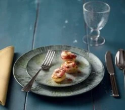 Voorkant -Thuiskeuken Arthur Krupp Serviesset Fusion Grey 12 Delig 1