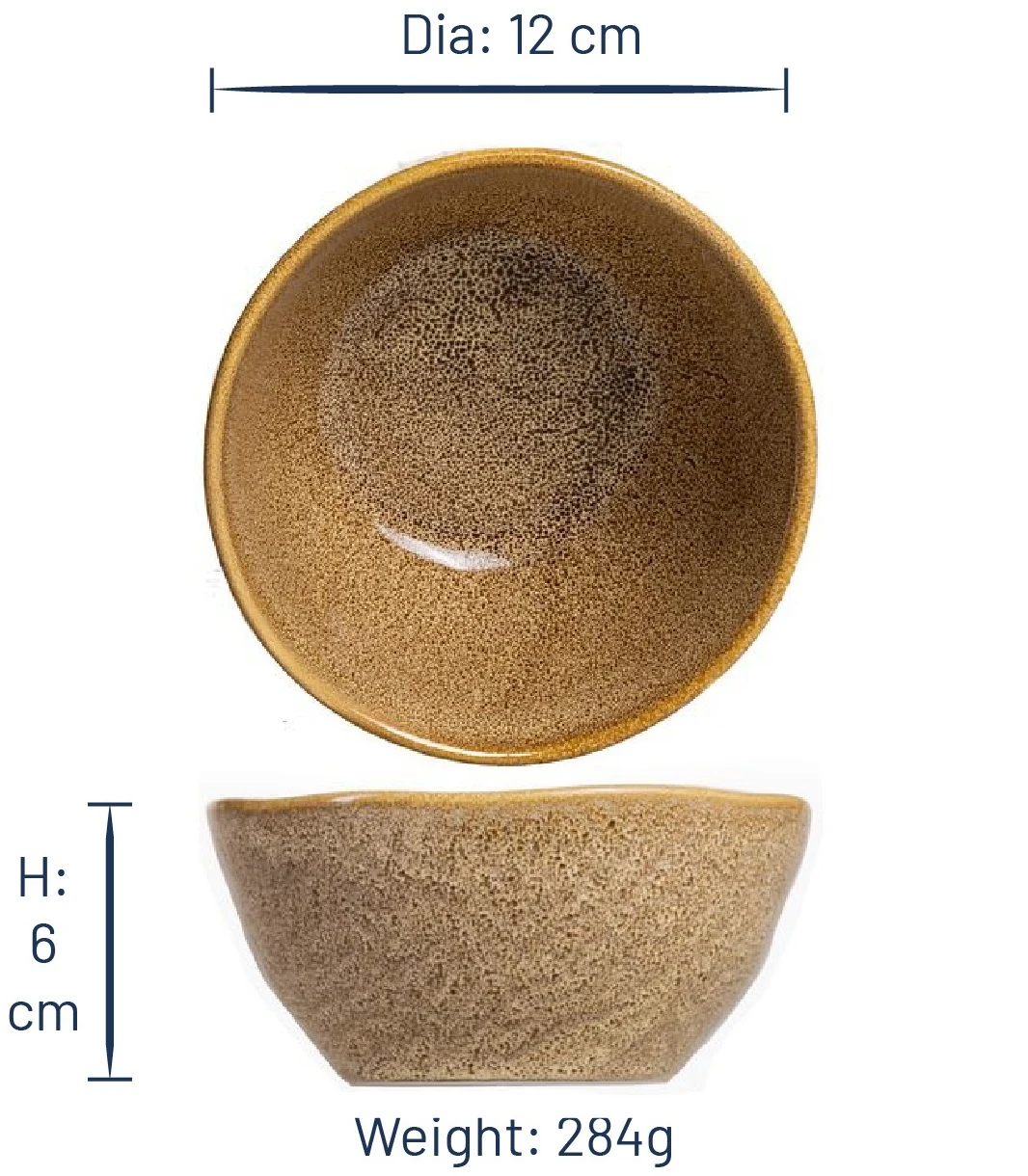 Jay Hill Serviesset Alderney - 16-delig / 4 Personen - Bruin/Geel 13 Jay Hill Serviesset Alderney - 16-delig / 4 Personen - Bruin/Geel - Afbeelding 11