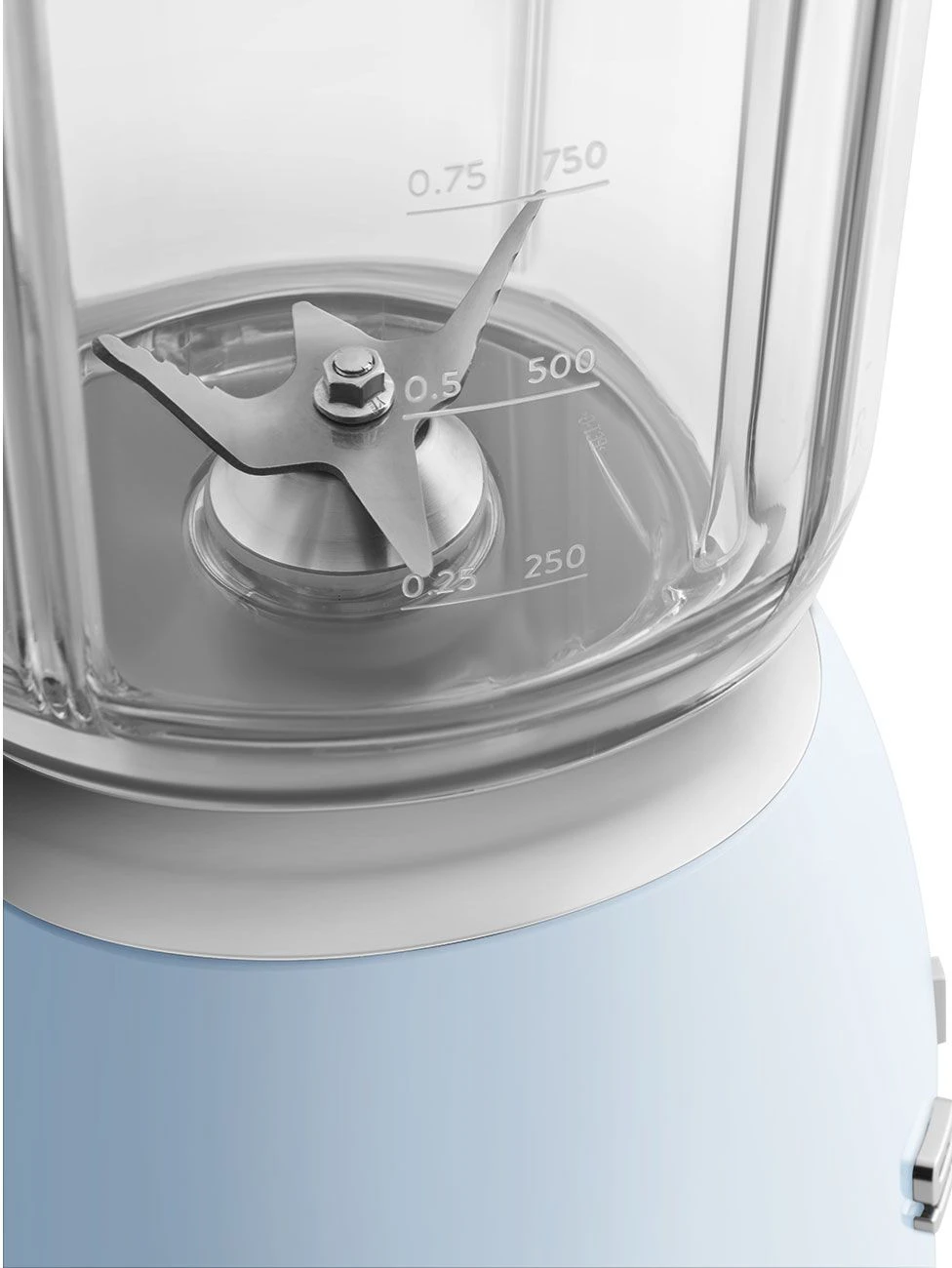 SMEG Blender - 800 W - Pastelblauw- 1.5 Liter - BLF03PBEU 9 SMEG Blender - 800 W - Pastelblauw- 1.5 Liter - BLF03PBEU - Afbeelding 7