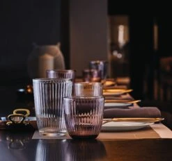 Bormioli Rocco Waterglazen Line - Blauw - 290 Ml - 6 Stuks 10 Bormioli Rocco Waterglazen Line - Blauw - 290 Ml - 6 Stuks -Thuiskeuken Bormioli Glas Line Transparant 29 cl Sfeer