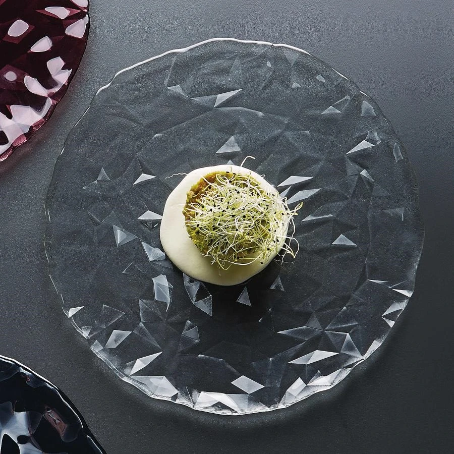 Bormioli Rocco Pizzabord / Onderbord Diamond Transparant ø 33 Cm 4 Bormioli Rocco Pizzabord / Onderbord Diamond Transparant ø 33 Cm - Afbeelding 2