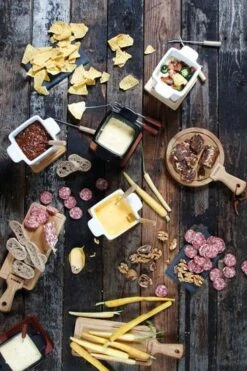 Boska Fondueset - 2 Personen - Wit 12 Boska Fondueset - 2 Personen - Wit -Thuiskeuken Boska Tapas Fondue Eiken 3