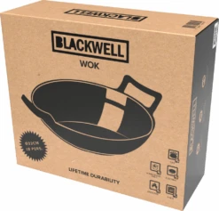 Blackwell Wokpan / Wadjan - Gietijzer - ø 32 Cm - Zonder Anti-aanbaklaag 15 Blackwell Wokpan / Wadjan - Gietijzer - ø 32 Cm - Zonder Anti-aanbaklaag -Thuiskeuken Box32 Package New