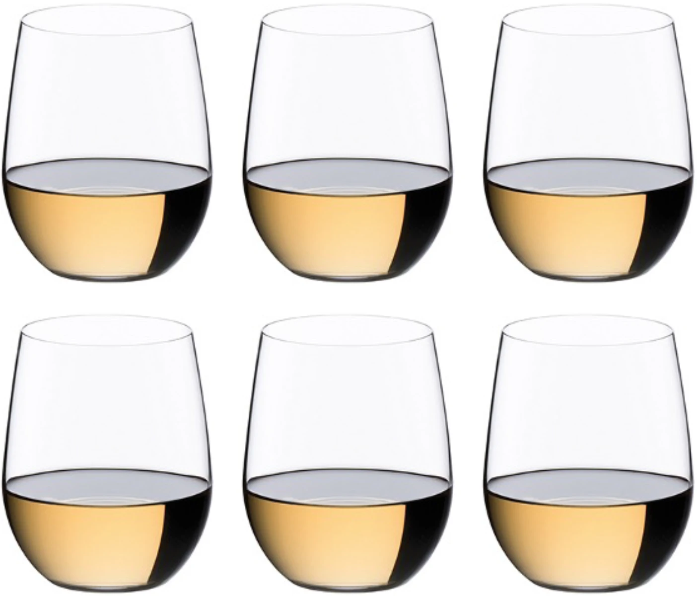 Riedel Witte Wijnglazen O Wine - Viognier / Chardonnay - 6 Stuks 3 Riedel Witte Wijnglazen O Wine - Viognier / Chardonnay - 6 Stuks