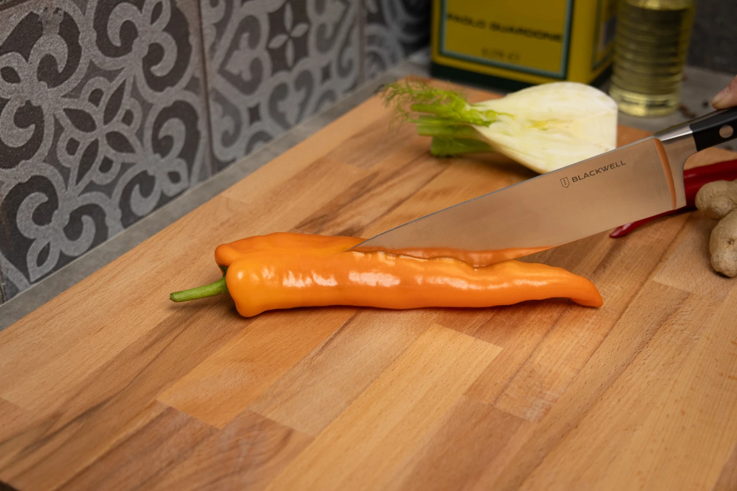 Blackwell Snijplank Hout 50 X 40 X 4 Cm 4 Blackwell Snijplank Hout 50 X 40 X 4 Cm - Afbeelding 2