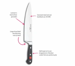 Wusthof Vleesmes Classic 20 Cm -Thuiskeuken Classic 15