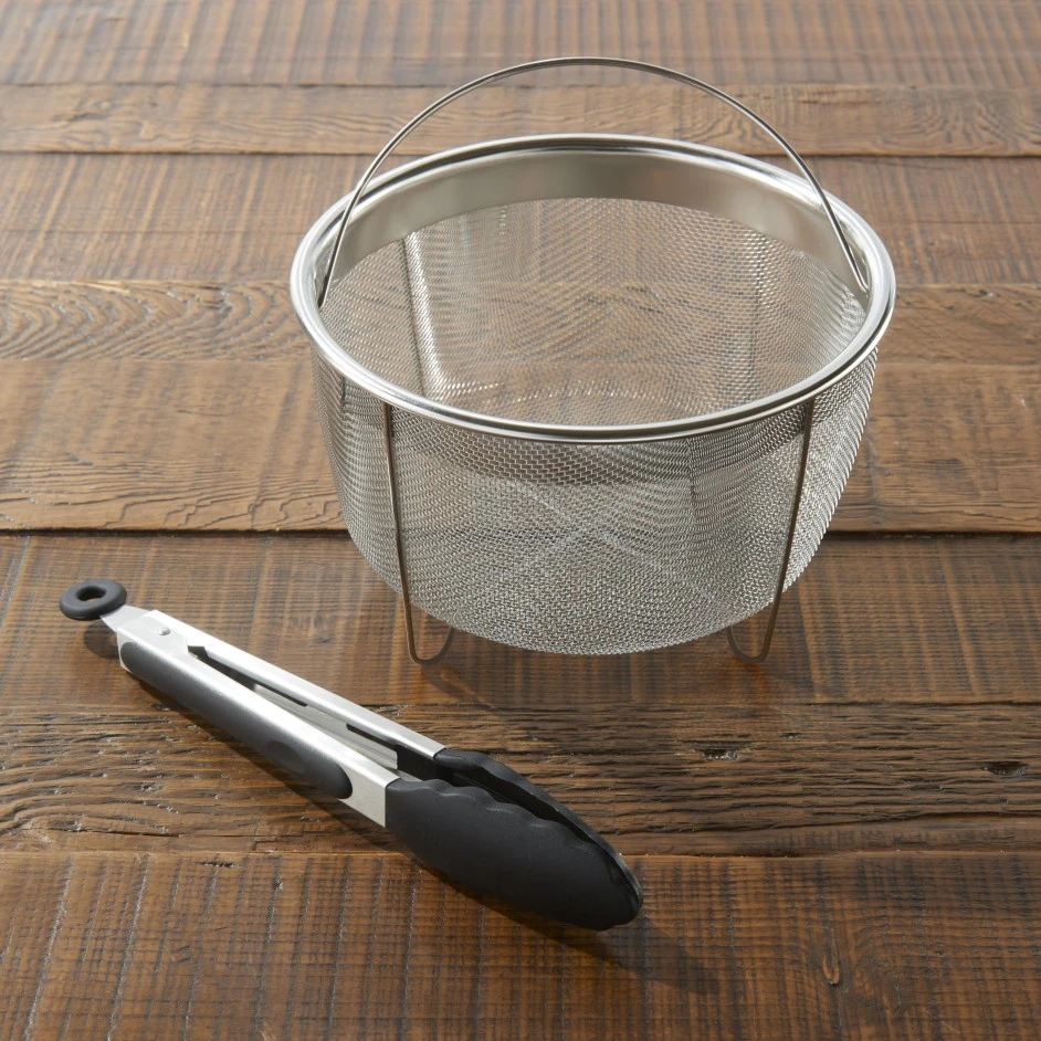 Crockpot Express Slowcooker + Snelkookpan - Uitneembare Binnenpan - 5.6 Liter - CR089 Met Stoommand & Tang) 9 Crockpot Express Slowcooker + Snelkookpan - Uitneembare Binnenpan - 5.6 Liter - CR089 Met Stoommand & Tang) - Afbeelding 7