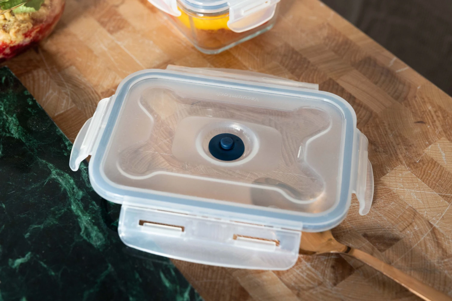 Sareva Vacuum Ovenschalen / Vershoudbakjes - Hittebestendig Glas - 3 Delige Set / 970 Ml + 1.7 Ltr 6 Sareva Vacuum Ovenschalen / Vershoudbakjes - Hittebestendig Glas - 3 Delige Set / 970 Ml + 1.7 Ltr - Afbeelding 4