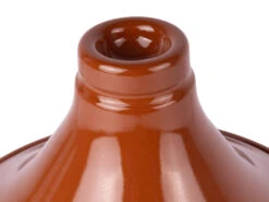Cookinglife Tajine Regas - Aardewerk - Terracotta - ø 32 Cm / 3 Liter 12 Cookinglife Tajine Regas - Aardewerk - Terracotta - ø 32 Cm / 3 Liter -Thuiskeuken Detail Rode Tajine