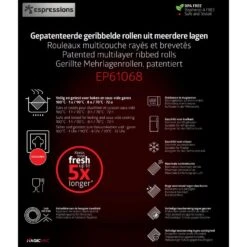 Espressions Vacumeerfolie 600 X 15 Cm - 2 Stuks - Geschikt Voor Foodsaver -Thuiskeuken EP61068 621c985a59d0a2.25566617 2