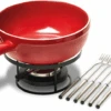 Emile Henry Fondue Set - Grand Cru 2 Emile Henry Fondue Set - Grand Cru -Thuiskeuken Emile Henry Fondue set Grand Cru