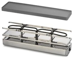 Espressions Gourmetstel Slim - 4 Personen 15 Espressions Gourmetstel Slim - 4 Personen -Thuiskeuken Espressions Gourmetstel Raclette Slim 42 x 13 cm