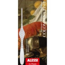 Alessi Kreeftenvork Colombina Fish - FM23/34S4 - 4 Stuks - Door Doriana & Massimiliano Fuksas 7 Alessi Kreeftenvork Colombina Fish - FM23/34S4 - 4 Stuks - Door Doriana & Massimiliano Fuksas -Thuiskeuken FM23 43S4 02