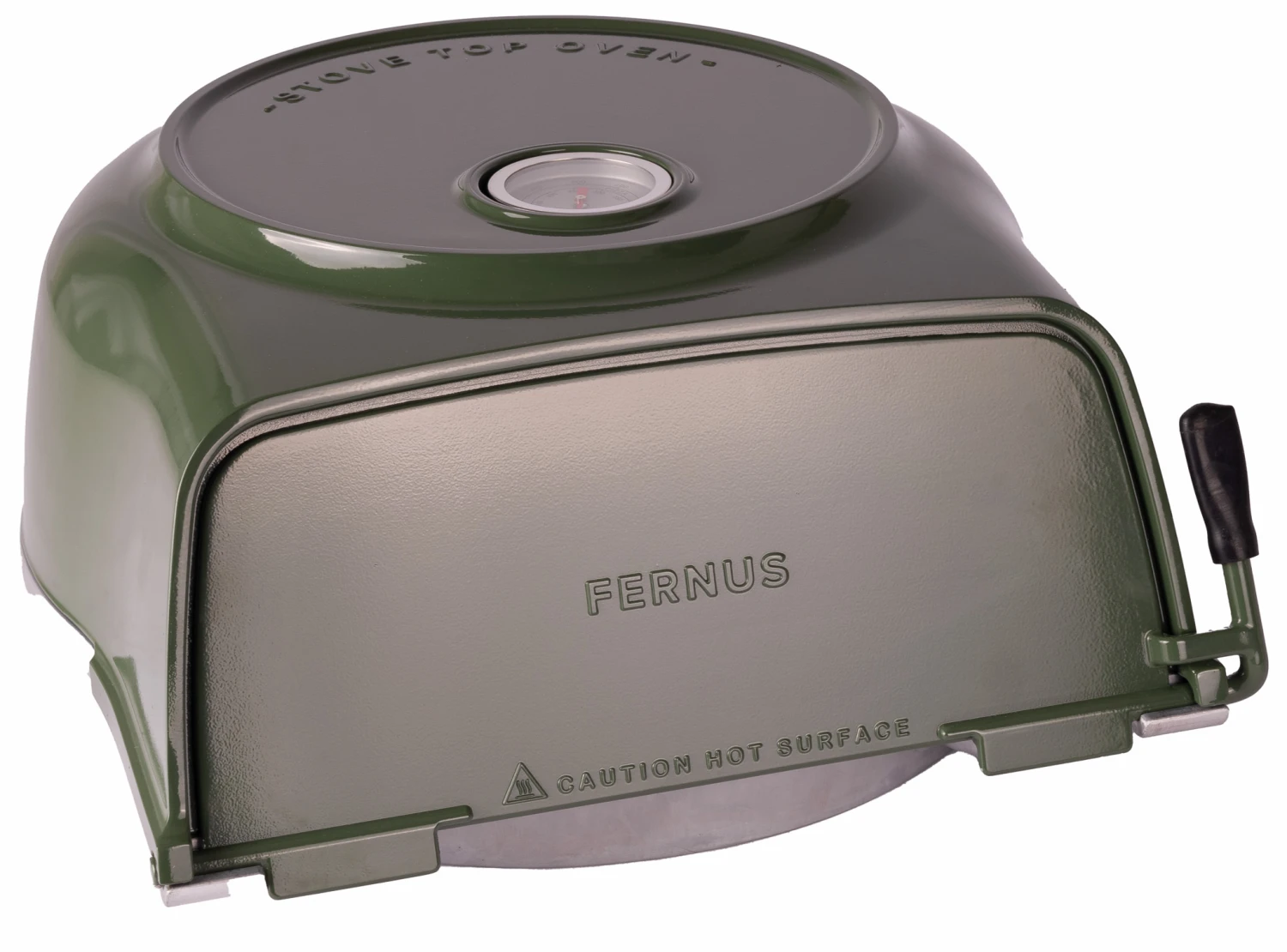 Fernus & Friends Pizza Oven - Voor Fornuis - Duck Green - Voor ø 26 Cm Pizza's 8 Fernus & Friends Pizza Oven - Voor Fornuis - Duck Green - Voor ø 26 Cm Pizza's - Afbeelding 6