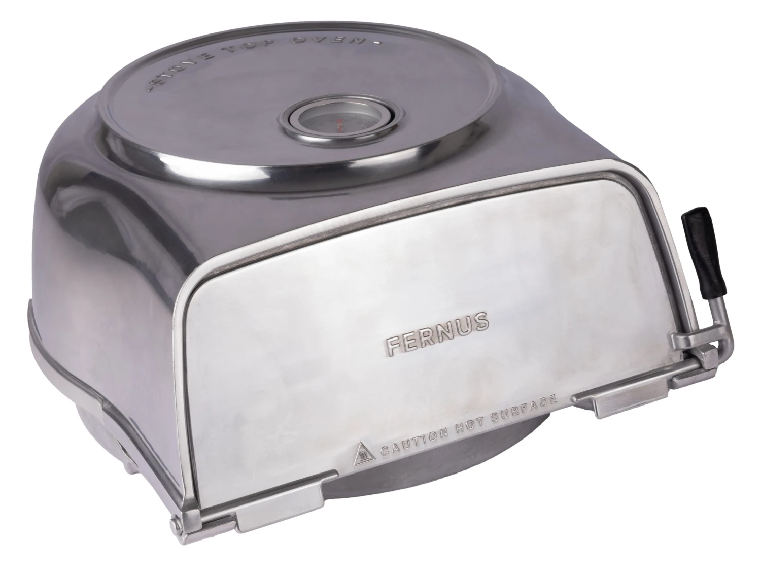 Fernus & Friends Pizza Oven - Voor Fornuis - Pure Polished Aluminium - Voor ø 26 Cm Pizza's 8 Fernus & Friends Pizza Oven - Voor Fornuis - Pure Polished Aluminium - Voor ø 26 Cm Pizza's - Afbeelding 6