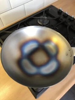 Koekenpan Voccelli - Plaatstaal - ø 24 Cm - Zonder Anti-aanbaklaag -Thuiskeuken IMG 0741 3