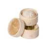 Sareva Stoommandje Bamboe 2-laags - ø 10 Cm -Thuiskeuken Item 5 3 1