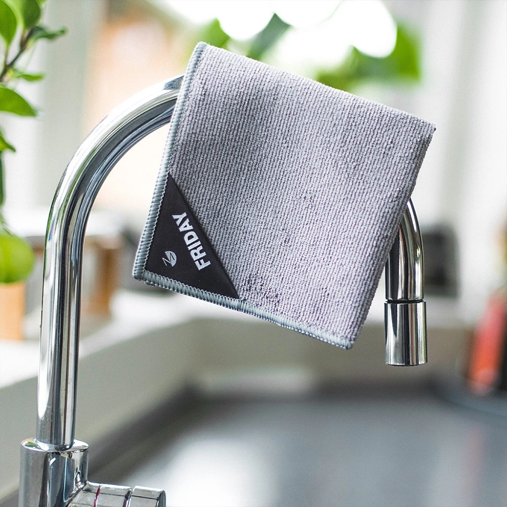 Klud Vaatdoekjes Grijs 30 X 30 - 7 Stuks 6 Klud Vaatdoekjes Grijs 30 X 30 - 7 Stuks - Afbeelding 4