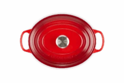 Le Creuset Braadpan Signature - Ovaal - Kersenrood - ø 33 Cm / 7.5 Liter 11 Le Creuset Braadpan Signature - Ovaal - Kersenrood - ø 33 Cm / 7.5 Liter -Thuiskeuken LC 20191021 HL PS FS 21178290602430 004 1