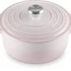 Le Creuset Braadpan Signature - Shell Pink - ø 24 Cm / 4.2 Liter 2 Le Creuset Braadpan Signature - Shell Pink - ø 24 Cm / 4.2 Liter -Thuiskeuken LC 20220610 HL PS FS 21177247774430 002
