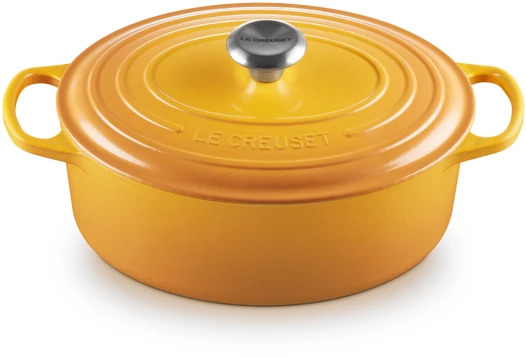 Le Creuset Braadpan Signature - Ovaal - Nectar - ø 29 Cm / 4.7 Liter 3 Le Creuset Braadpan Signature - Ovaal - Nectar - ø 29 Cm / 4.7 Liter