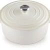 Le Creuset Braadpan Signature - Meringue - ø 26 Cm / 5.3 Liter -Thuiskeuken LC 20230130 HL PS FS 21177287164430 002