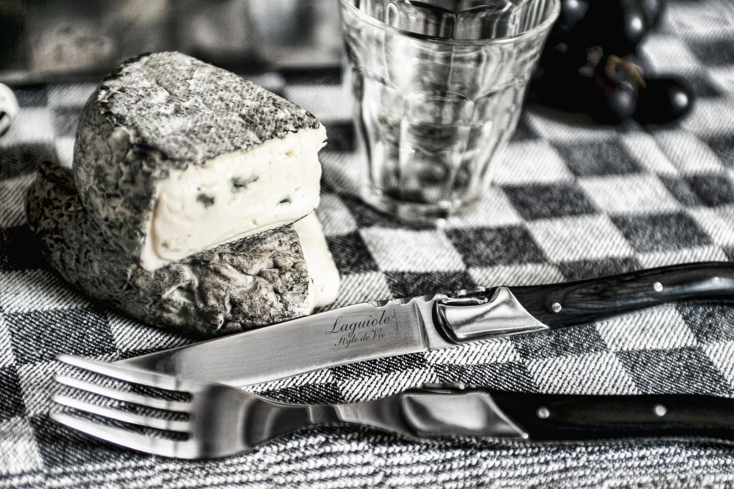 Laguiole Style De Vie Steakvorken Luxury Line Zwart Ebbenhout 6 Stuks 6 Laguiole Style De Vie Steakvorken Luxury Line Zwart Ebbenhout 6 Stuks - Afbeelding 4