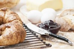 Laguiole Style De Vie Botermessen Zwart - 4 Stuks -Thuiskeuken Laguiole botermes Zwart kl 3 1