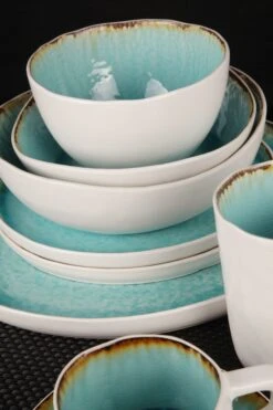 Cosy & Trendy Kom Laguna Azzurro ø 14 Cm / 600 Ml 7 Cosy & Trendy Kom Laguna Azzurro ø 14 Cm / 600 Ml -Thuiskeuken Laguna azzurro min 3